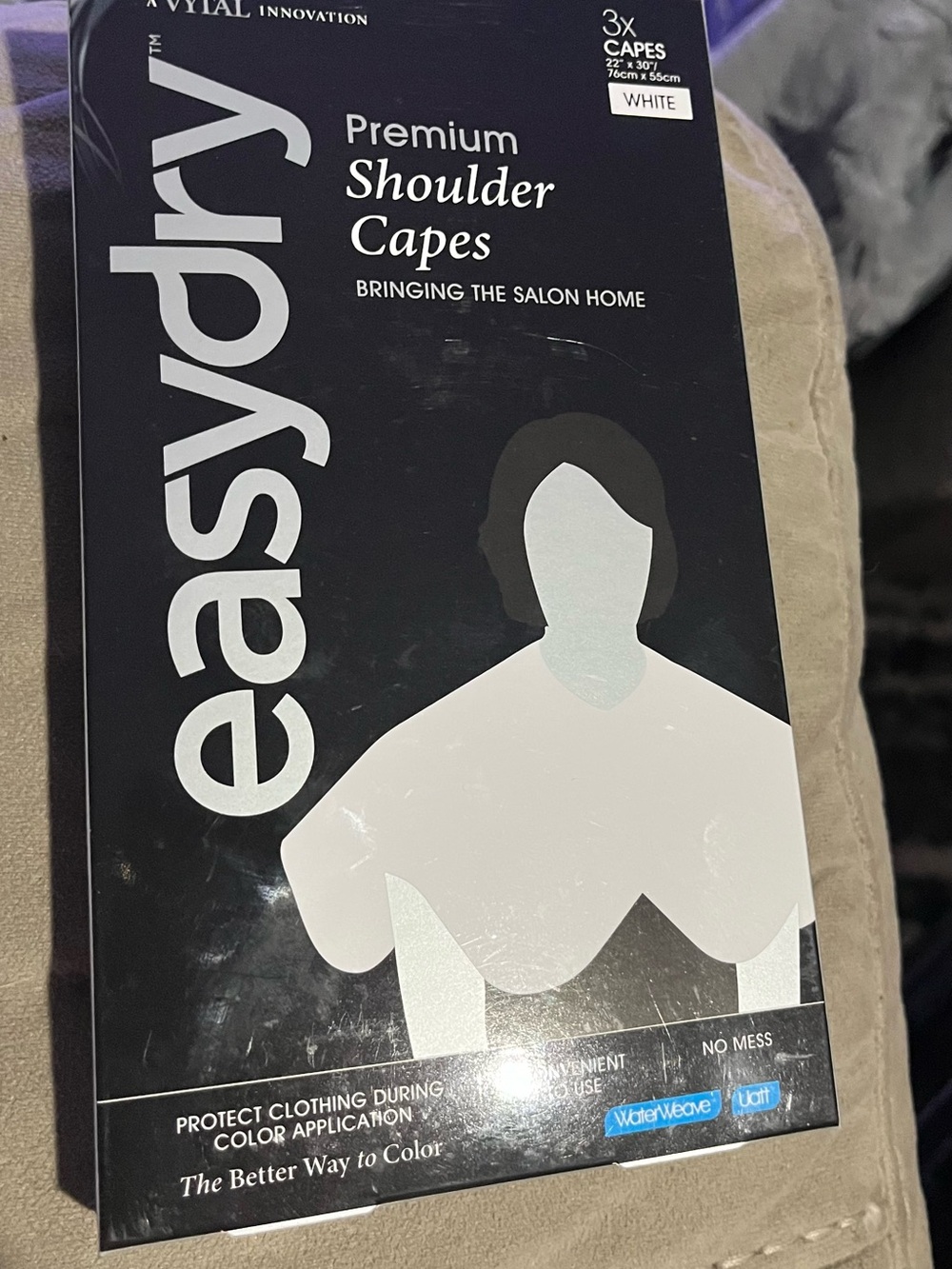 Premium White Shoulder Capes - 3 Pack